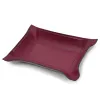 Leder Taschenleerer Nappa Rechteckig Bordeaux - 4