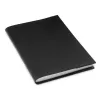Buchhülle für DIN A4 Bücher, Glattleder, Schwarz - 2