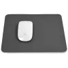 Mousepad, Leder, 24,5x21,0 cm, Dunkelgrau - 2