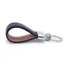 Schlüsselanhänger, Rochenleder, Navy - 4