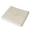 Fotoalbum mit Band, 50 Blatt,  Leder, 33,0x33,0 cm, Cream - 4