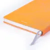 Leder Notizbuch A5 liniert Orange - 2