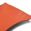 Taschenleerer quadratisch, Leder, 15x15 cm, Mango - 5