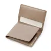 Kreditkartenetui Leder Adri 3-fach 9,5x7,0 cm taupe - 4