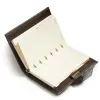 Pocket Planer, Leder in Alligator-Optik, Dunkelbraun - 2