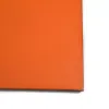 Mousepad, Leder, 28,0x25,0 cm, Orange - 3