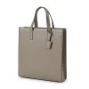 Business Tote,  Leder, Taupe