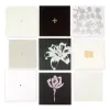 Sympathy Greeting Card Set – 9 Folded Cards - 4