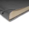 Fotoalbum mit 30 Blatt, Leder, 23,0x30,0 cm, Dunkelgrau - 4