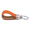 Schlüsselanhänger, Pythonleder, Orange - 2