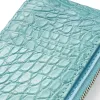 Card Holder with Key Ring, Alligator Leather - 2
