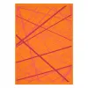 Geschenkpapier Network Magenta/Neonpink/Orange 50 x 70, 3 B.