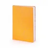 Leder Notizbuch A5 liniert Orange