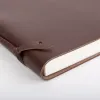 Großer Skizzenblock Blocco, Leder, Dunkelbraun - 2