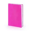 Leder Notizbuch A5 liniert Pink