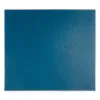 Mousepad, Leder, 28,0x25,0 cm, Blau
