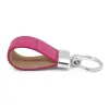 Schlüsselanhänger, Alligatorleder, Pink - 3