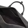 Leder Reisetasche Adri in Schwarz - 3