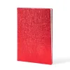 Leder Notizbuch A4 Blanko Rosso