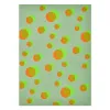 Geschenkpapier Eclipse Grün/Orange/Mint 50 x 70 cm, 3 Bg. - 4