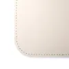 Schreibtischunterlage, Leder, 61,0x39,0 cm, Hellgrau - 3