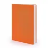 Leinen Notizbuch A4 blanko Orange