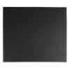 Mouse Mat, leather, 28 x 25 cm, black