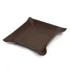 Taschenleerer quadratisch, Leder Hirsch, 20x20 cm, Mocca - 4