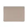 Kreditkartenetui Leder Adri 3-fach 9,5x7,0 cm taupe