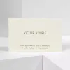 Individuelle Visitenkarten, Victor Vehrle