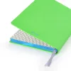 Notebook A5, leather, Glaring Green, blank - 3