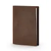 Leder Buchhülle A5  Tabak