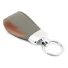 Leder Schlüsselanhänger Adri Taupe - 2