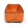 Stiftablage Stitch, Schmal, Leder, Orange - 5