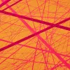 Geschenkpapier Network Magenta/Neonpink/Orange 50 x 70, 3 B. - 2