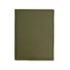 Brieftasche, 8 cc, Leder Saffian, Olivgrün