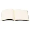 Gästebuch, 110 Blatt, Leder, 21,0x21,0 cm, Schwarz - 4